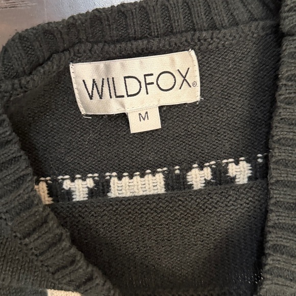 Wildfox Set Black Sweater Empire State Text & NWT Wildfox leggings mint - Picture 5 of 9
